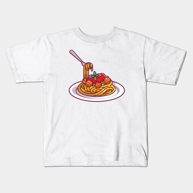 Spaghetti Kids T-Shirt by Catalyst Labs